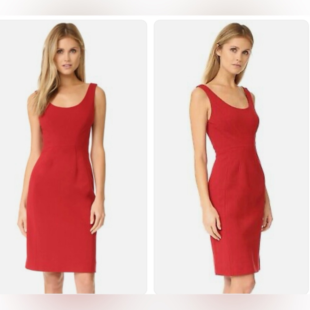 Diane Von Furstenberg Geovana Ponte Classic and Timeless Little Red Dress